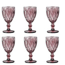 Jogo de Taças Vidro Primeira Linha Vinho Agua Linha Diamond