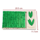 Molde de Silicone Para Pasta Americana ou Biscuit Bambu F 291