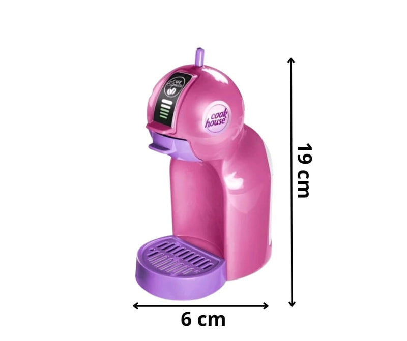 Kit Brinquedo de Cozinha Cafeteira Infantil Master Chef