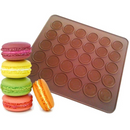 Molde de Silicone Macaron, Muffin, Bem Casado 30 Cavidades