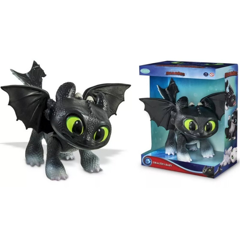 Brinquedo Como Treinar Seu Dragão Filhote Banguela Eclipse