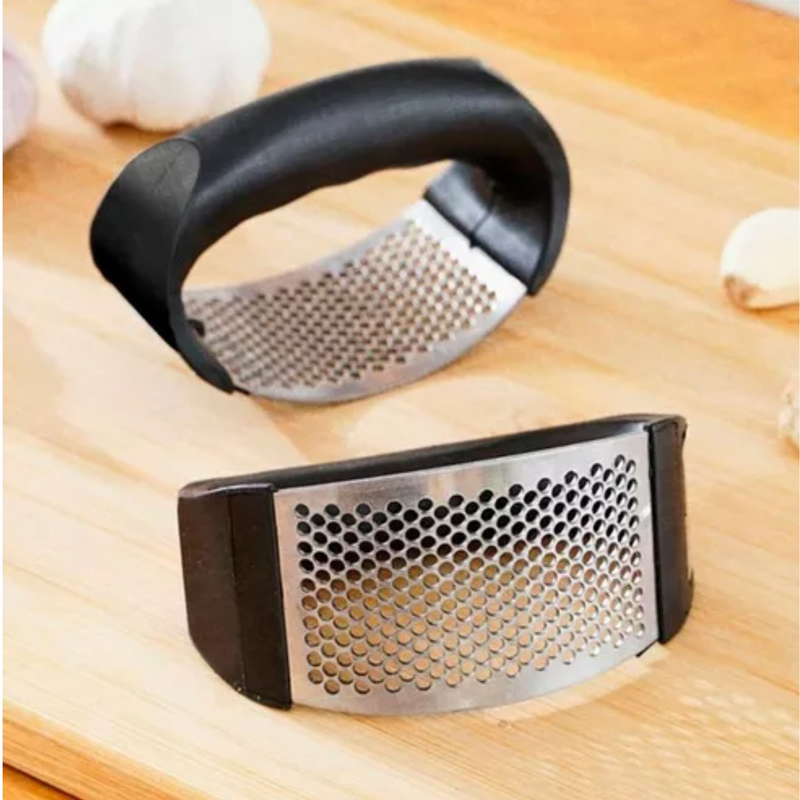 Espremedor Amassador de alho Manual em Aço Inox