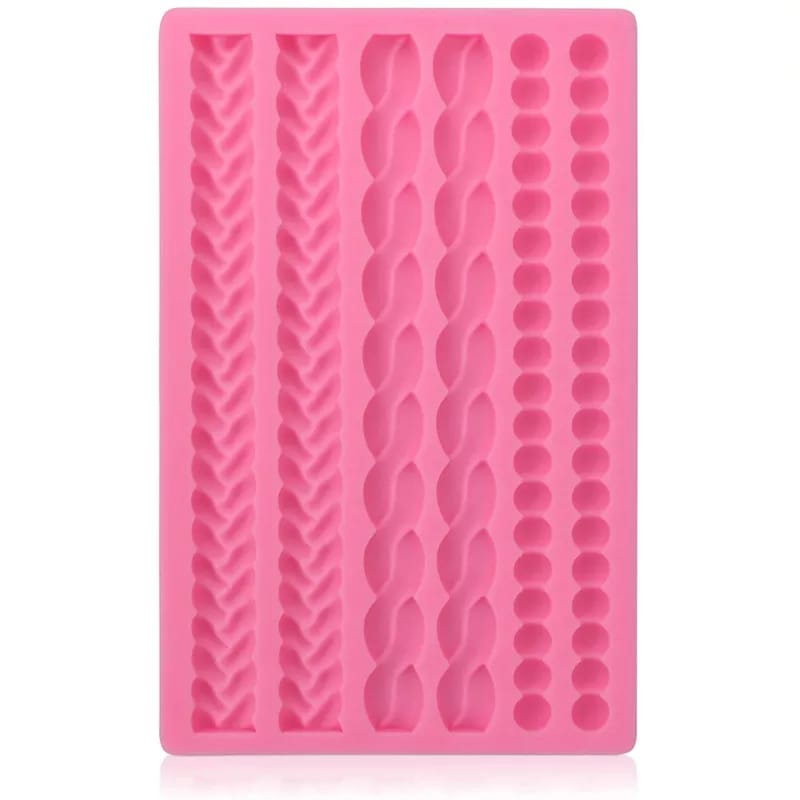 Molde de Silicone Para Pasta Americana e Biscuit Pérolas CM 183