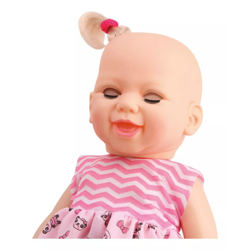 Boneca Abre e Fecha os Olhos Aninha Dorme Bebê
