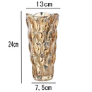 Vaso de Vidro Grosso Primeira Linha Flores Decoração Sala