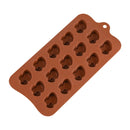 Molde de Silicone Mini Coração Confeitaria Chocolate Bombom