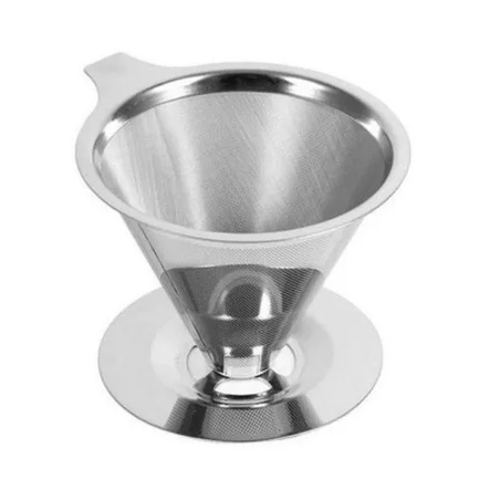 Filtro de Café em Aço Inox 4 Xícaras