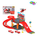 Brinquedo Pista Estacionamento Garagem Policia Hotwheels