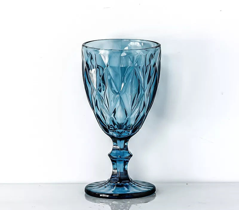 Jogo de Taças Vidro Primeira Linha Vinho Agua Linha Diamond