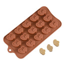 Molde de Silicone Mini Coração Confeitaria Chocolate Bombom
