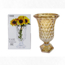 Vaso Para Decoração Cristal Vidro Grosso Primeira Linha Taça