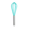 Fouet Batedor 29 Cm Inox Silicone Ovos Massas Bolos Cremes