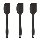 3 Espátulas 27 Cm Pão Duro Silicone Maciço Reforçada