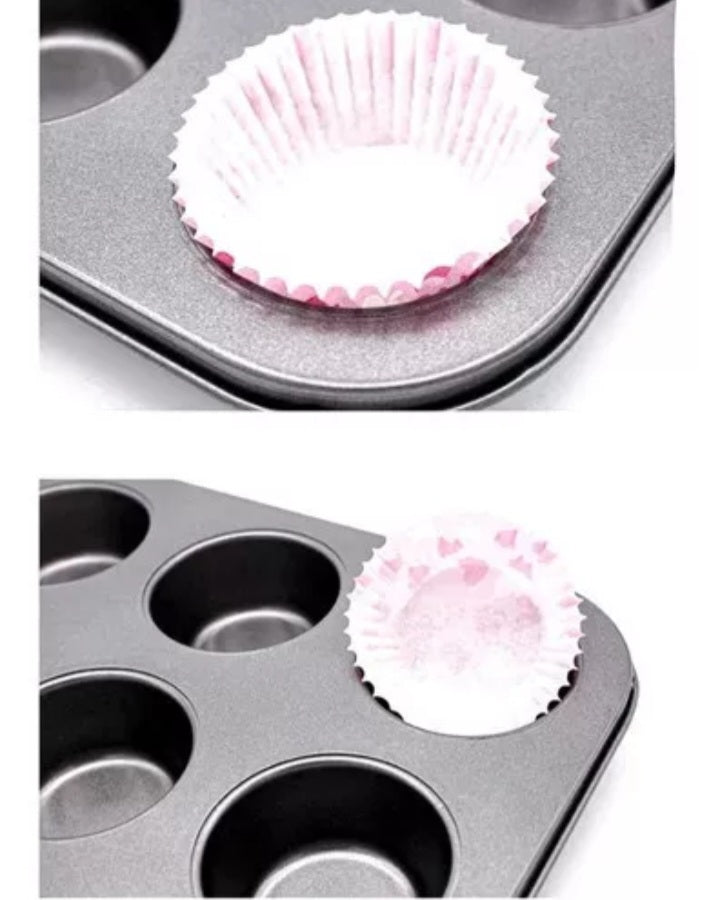 Forma Anti Aderente 6 Cavidades + 6 Formas De Silicone