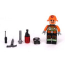 Boneco Play Box Bombeiro Fire Fighter Brinquedo Blocos