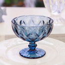 Jogo de Taças Sobremesa Vidro Primeira Linha Diamond