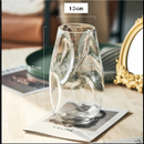 Vaso de Vidro Grosso Primeira Linha Forma Irregular