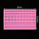 Molde de Silicone Para Pasta Americana e Biscuit Pérolas CM 183