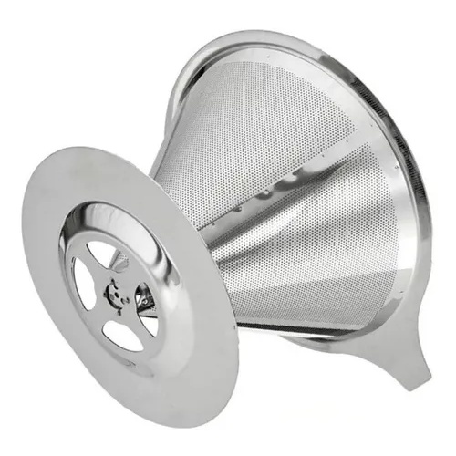 Filtro de Café em Aço Inox 4 Xícaras