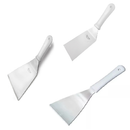 Kit 3 Espátulas Aço Inox Lanche Chapeiro Pizza Cozinha