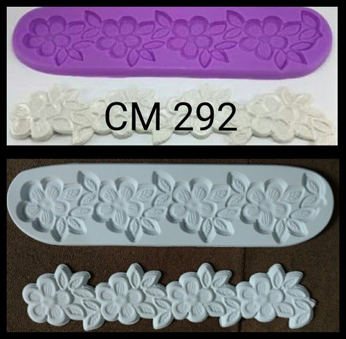 Molde de Silicone Para Pasta Americana ou Biscuit CM 292
