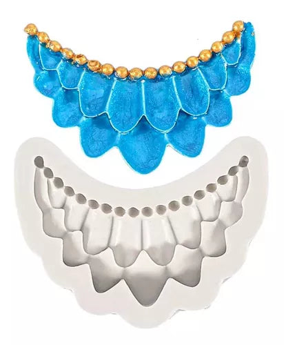 Molde de Silicone Para Confeitaria Escamado CM 96