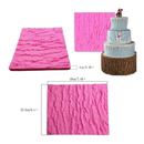 Molde de Silicone Para Confeitaria e Biscuit Casca de Árvore
