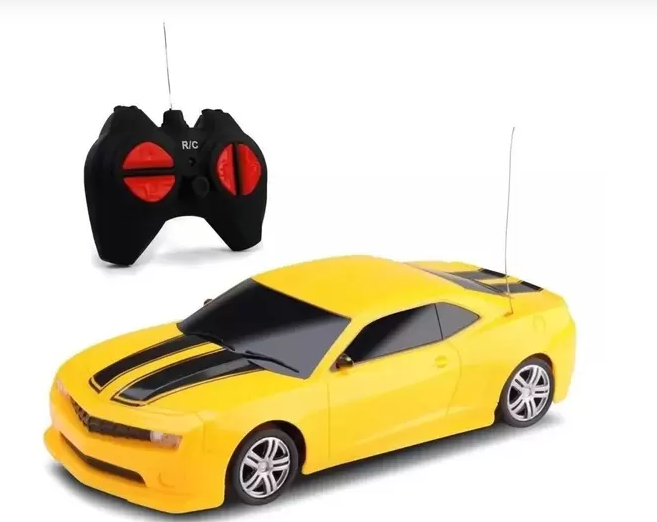 Carrinho Controle Remoto Camaro 7 Funções Varias Cores Brinquedo