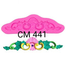 Molde de Silicone Arabesco Vintage Barroco CM 441