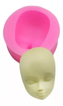 Molde para Pasta Americana e Biscuit Rosto Mulher - CM 355