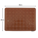 Molde de Silicone Macaron, Muffin, Bem Casado 48 Cavidades