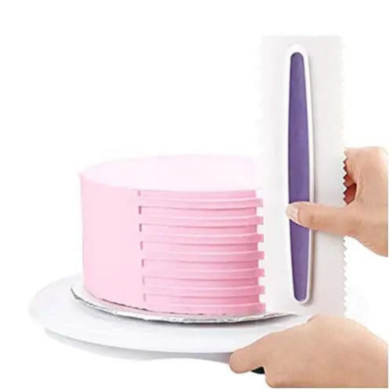 Espátula Decorativa de Confeiteiro Para Bolo - 2 Combinações