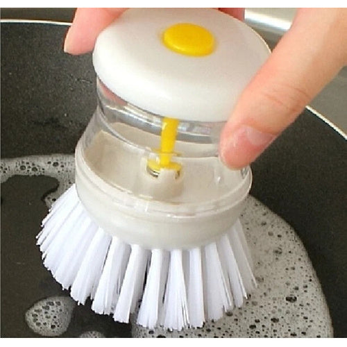 Escova De Limpeza Com Dispenser de Detergente