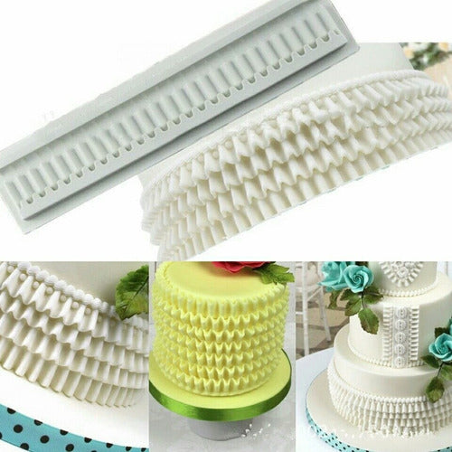 Molde de Silicone Para Pasta Americana ou Biscuit CM 106