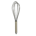 Fouet Batedor 29 Cm Inox Silicone Ovos Massas Bolos Cremes