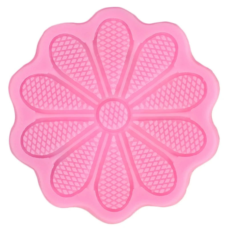 Molde de Silicone Flor Mandala GMEZN 378