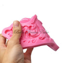 Molde de Silicone Para Confeitaria ou Artesanato Folhagens GMEZN 565