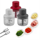 Mini Processador de Alimentos Elétrico Sem Fio Recarregável