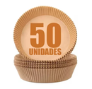 50 Un Protetor de Papel Descartável Para Air Fryer