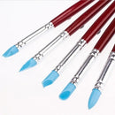 Kit Com 5 Estecas de Silicone Para Modelagem e Artesanato