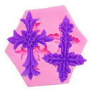 Molde de Silicone Pasta Americana ou Biscuit Cruz CM 210