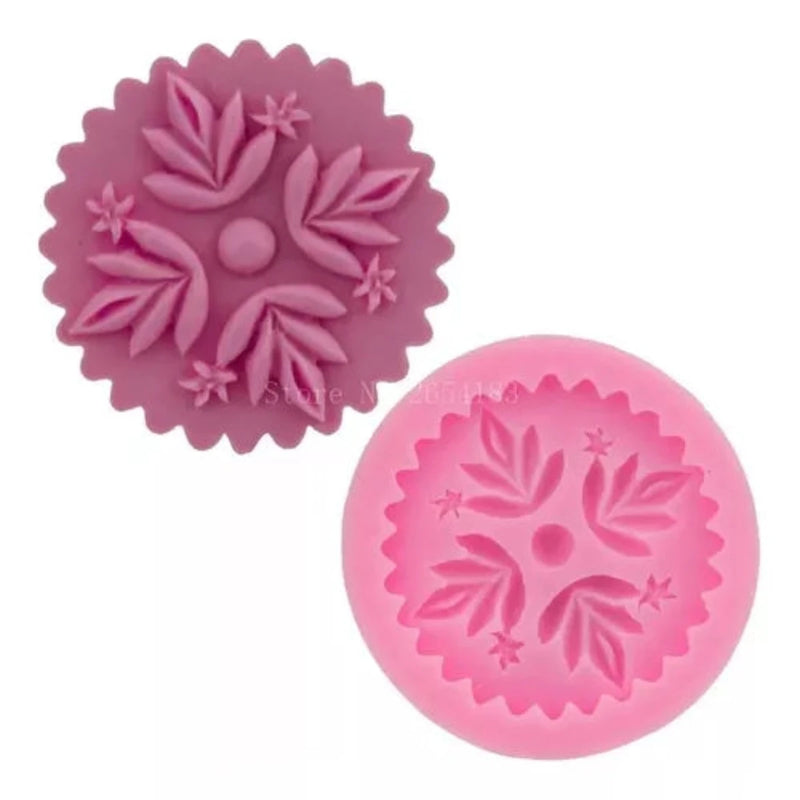 Molde de Silicone Para Pasta Americana ou Biscuit F 477
