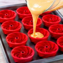 Kit 12 Formas Para Bolo Pudim Cupcake Silicone Antiaderente
