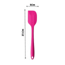 3 Espátulas 27 Cm Pão Duro Silicone Maciço Reforçada