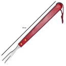 Kit Churrasco 4 Pçs Cabo Madeira Inox Garfo Pinça Faca Chaira