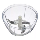 Processador e Triturador de Alimentos Manual Com 3 Lâminas WX7196