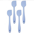 4 Espátulas 27 Cm Pão Duro Silicone Maciço Reforçada