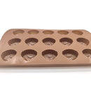 Forma Molde de Silicone Conchas Chocolate Doce