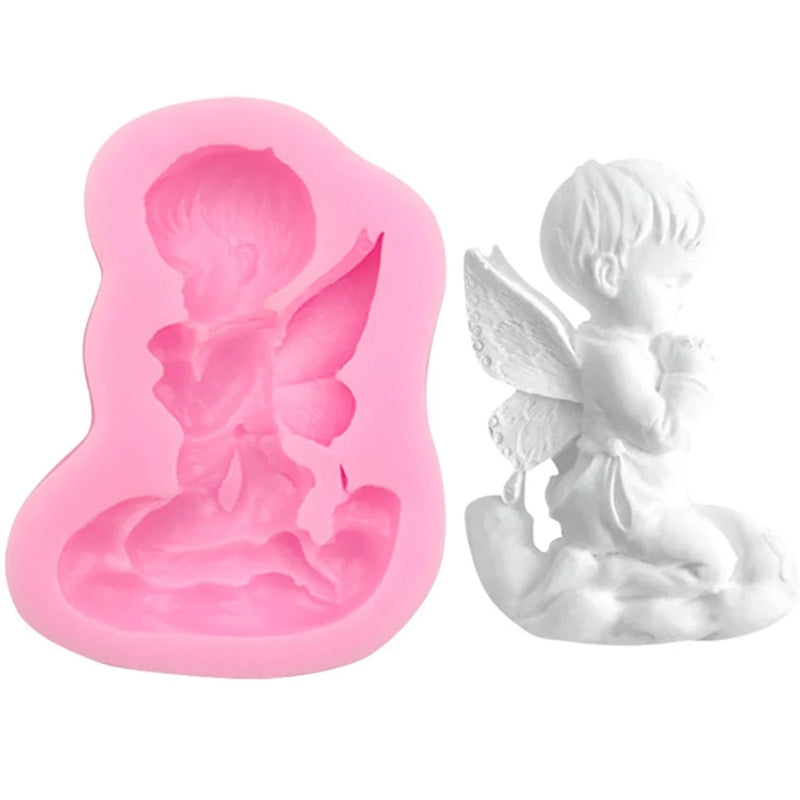 Molde de Silicone Pasta Americana ou Biscuit Anjo CM 169