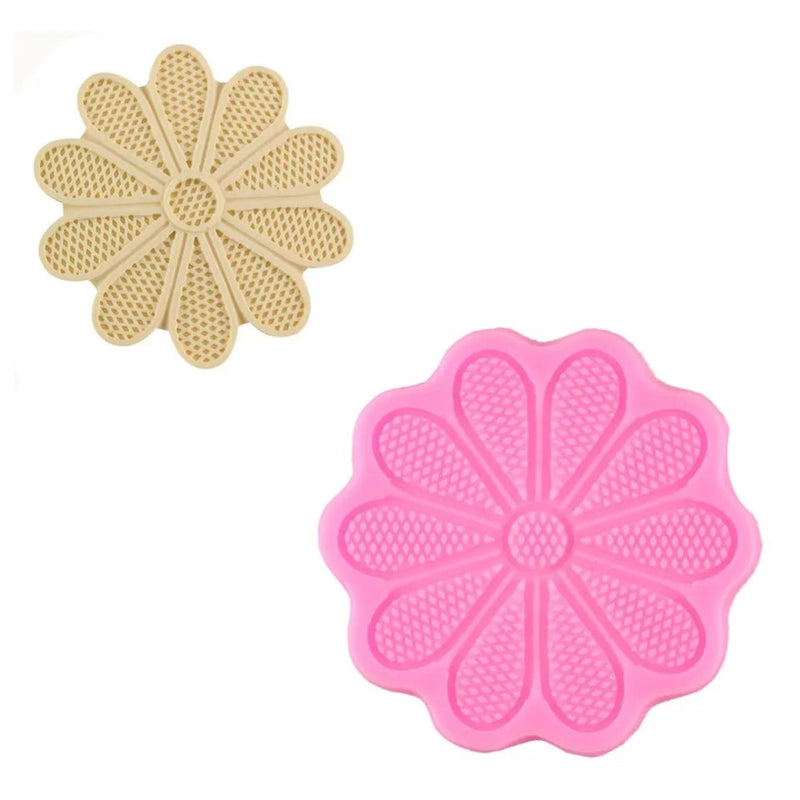 Molde de Silicone Flor Mandala GMEZN 378